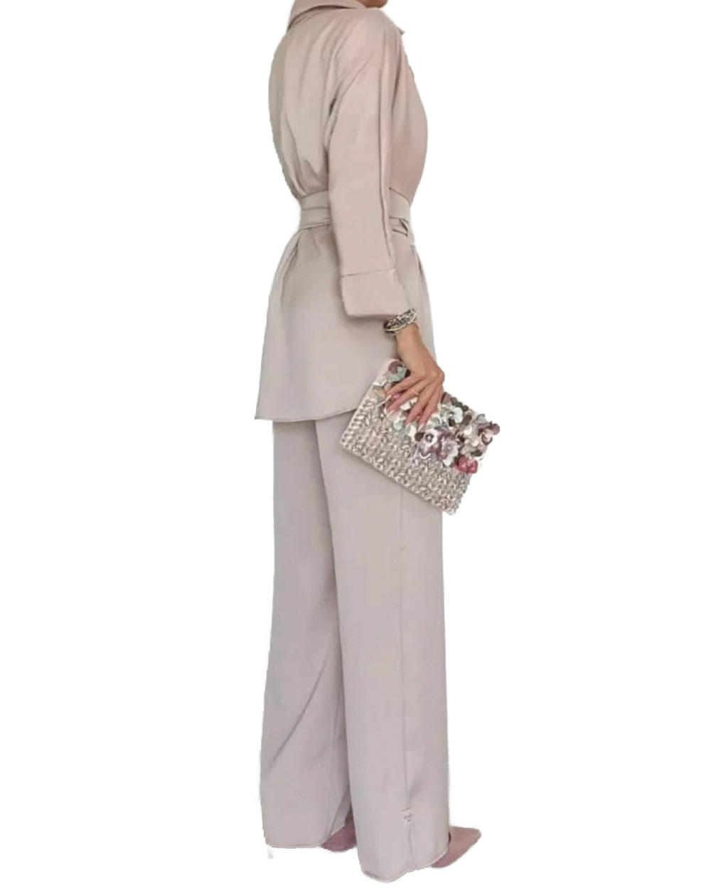 Wrap Set - Beige - Image 2