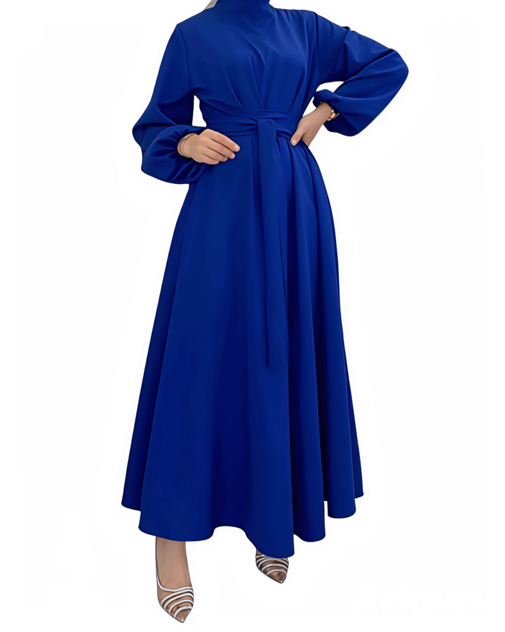 The Indigo Charm Dress - Image 10