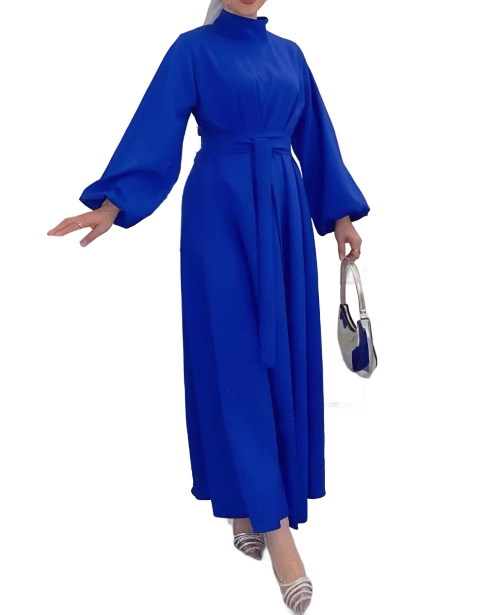 The Indigo Charm Dress - Image 7