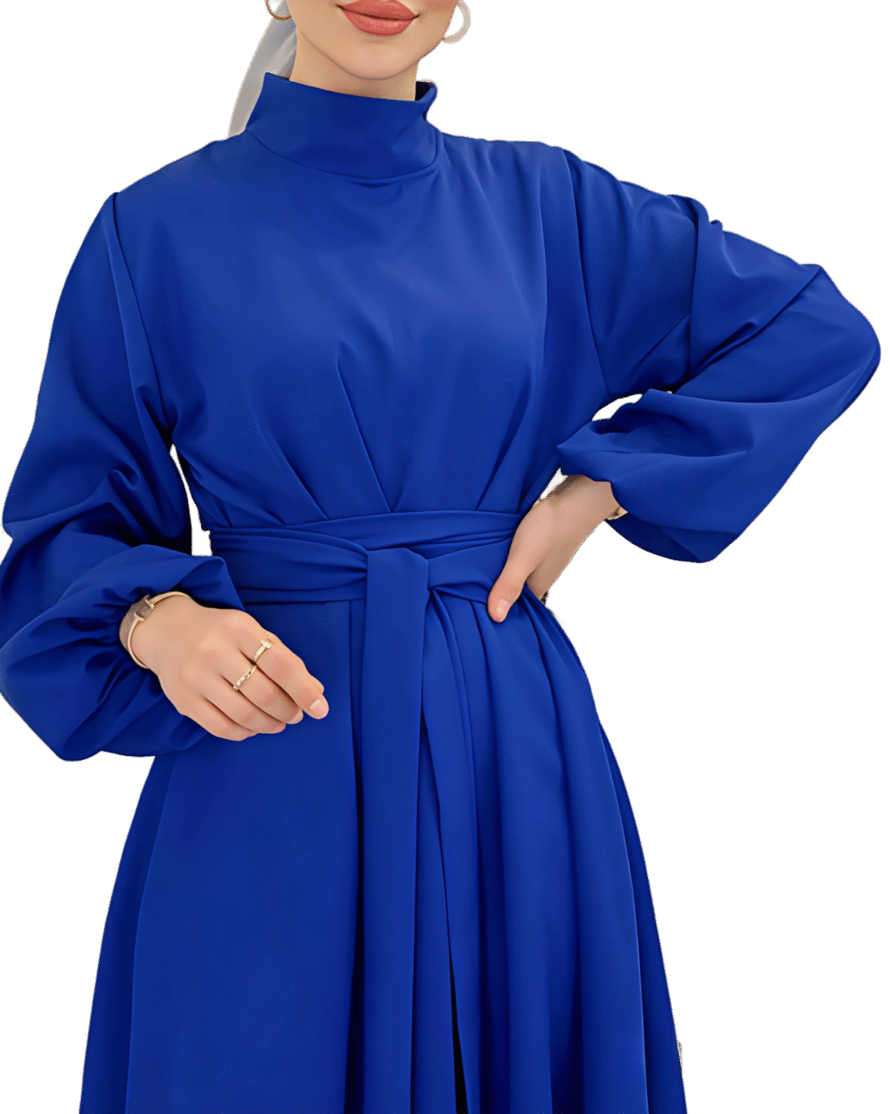The Indigo Charm Dress - Image 6