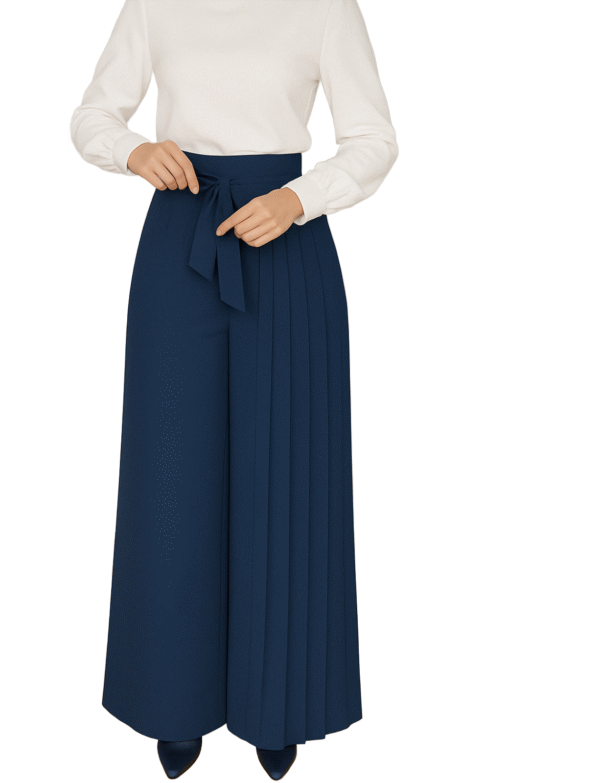 Pants with Skirt - Navy